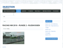 Tablet Screenshot of injection.no